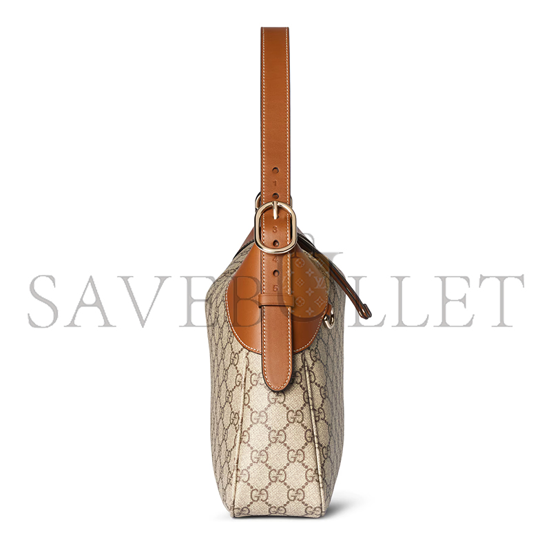 GUCCI GG EMBLEM LARGE SHOULDER BAG 815217 (36*23.5*7.5cm)